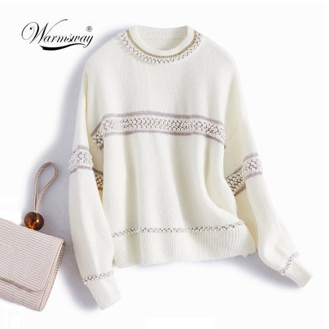 High Quality Women's Short Pullover Sweaterl