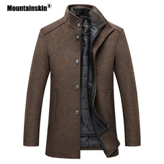 Mountainskin Winter Men Wool Jacket