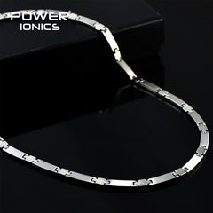 Power Ionics Genuine 100% Titanium 99.999% Germanium Necklace