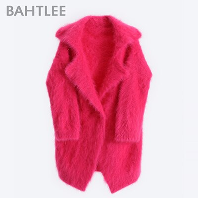 BAHTLEE Winter Women  Angora Coat