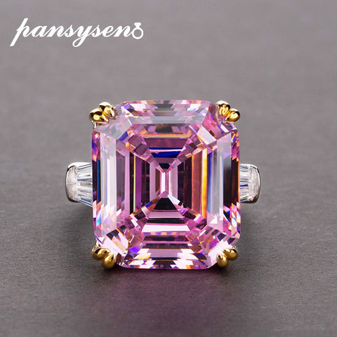 PANSYSEN Real Sterling Silver Jewelry Ring
