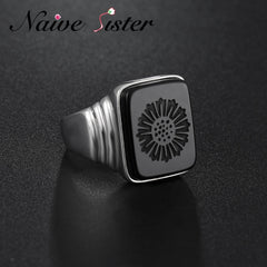 NAIVE SISTER Men rings
