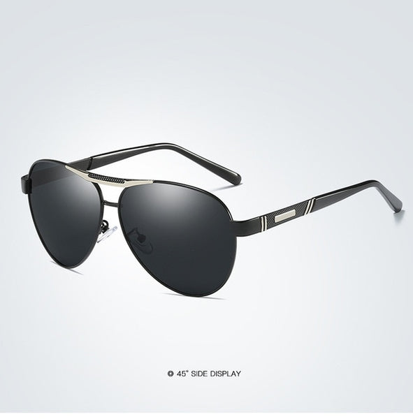 Men Polarized Mirror Oval Sunglasses