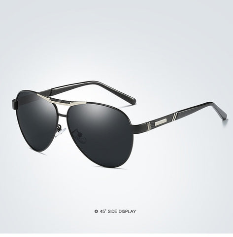 Men Polarized Mirror Oval Sunglasses