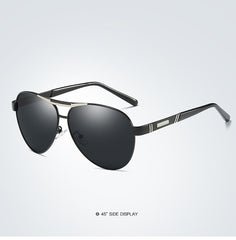 Men Polarized Mirror Oval Sunglasses
