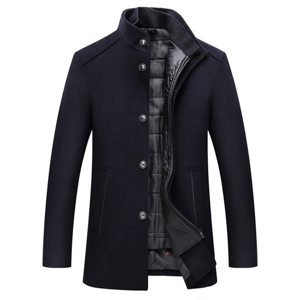 Mountainskin Winter Men Wool Jacket