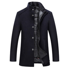 Mountainskin Winter Men Wool Jacket
