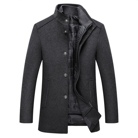 Mountainskin Winter Men Wool Jacket