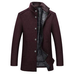 Mountainskin Winter Men Wool Jacket