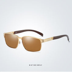OKULARY Square Polarized Men Sunglasses