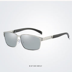 OKULARY Square Polarized Men Sunglasses