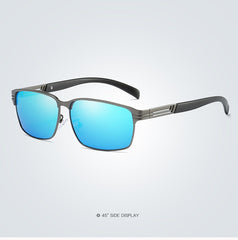 OKULARY Square Polarized Men Sunglasses