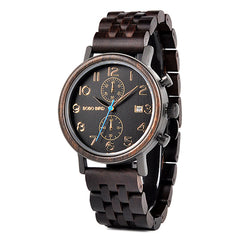 Relogio Masculino BOBO BIRD Wooden Watch
