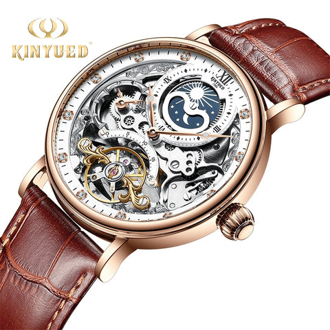 KINYUED Skeleton Watches