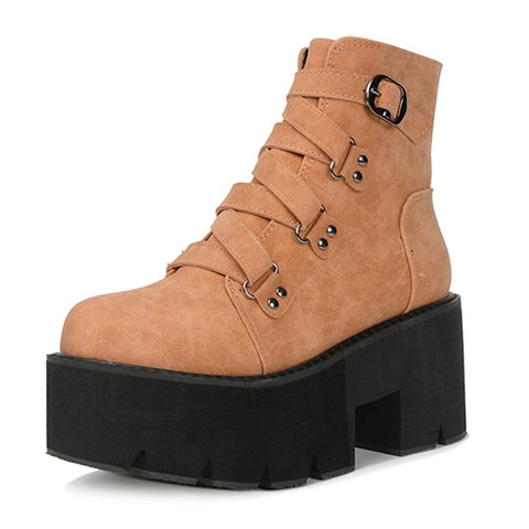 Gdgydh Spring Autumn Ankle Boots