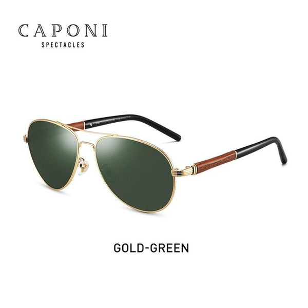 CAPONI 2020 Pilot Sunglasses Polarized UV400