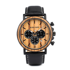 reloj hombre BOBO BIRD wood Watch