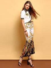 LD LINDA DELLA Fashion Summer Vintage Suits