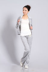 Spring / Fall Women'S Brand Velvet Fabric suit