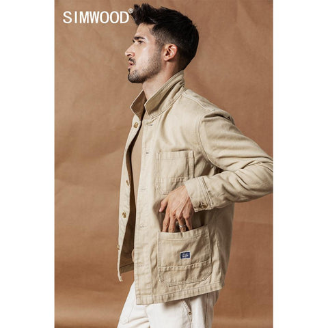 SIMWOOD spring New Cargo Jacket