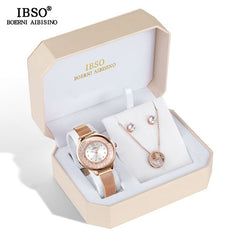 IBSO Brand Women Rose Gold Watch