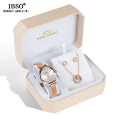 IBSO Brand Women Rose Gold Watch