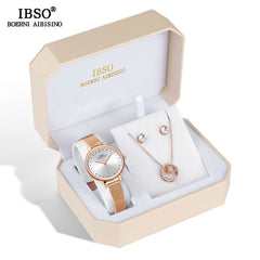 IBSO Brand Women Rose Gold Watch