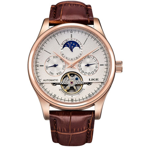 LIGE Brand Men Watches