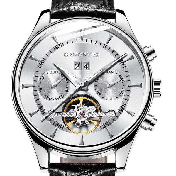 Skeleton Tourbillon Mechanical Watch