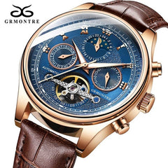 Skeleton Tourbillon Mechanical Watch