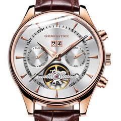 Skeleton Tourbillon Mechanical Watch