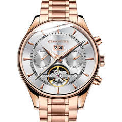 Skeleton Tourbillon Mechanical Watch