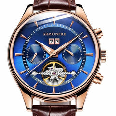 Skeleton Tourbillon Mechanical Watch
