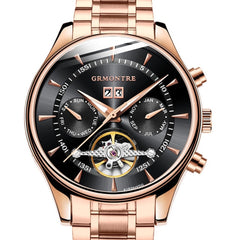 Skeleton Tourbillon Mechanical Watch