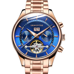 Skeleton Tourbillon Mechanical Watch