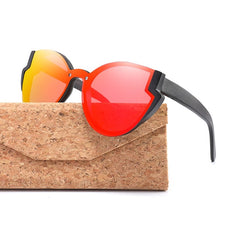 FNC Butterfly Wood Bamboo Sunglasses
