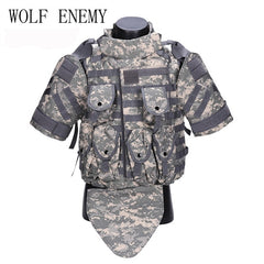 WOLF ENEMY body armor with pouch/pad