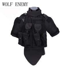 WOLF ENEMY body armor with pouch/pad