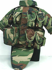 WOLF ENEMY body armor with pouch/pad