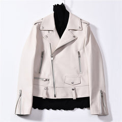 Spring Genuine Leather Jacket