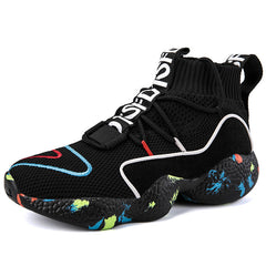 FEOZYZ Knit Vamp Sneakers