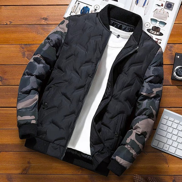 NaranjaSabor Winter Mens Bomber Jacket