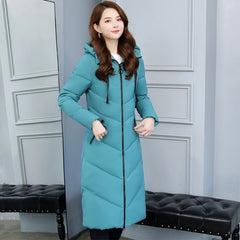 Women X-long Hooded Bakery Oversize Winter Down Coat