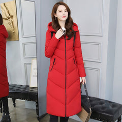 Women X-long Hooded Bakery Oversize Winter Down Coat