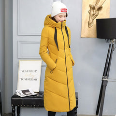 Women X-long Hooded Bakery Oversize Winter Down Coat