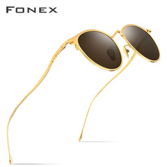 FONEX Pure men Titanium Sunglasses