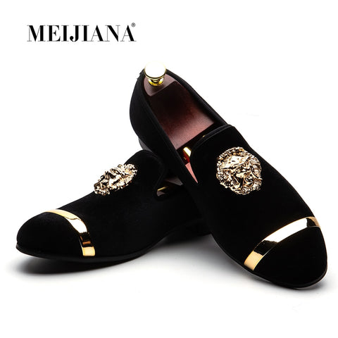 MEIJIANA Men's Loafers Slip