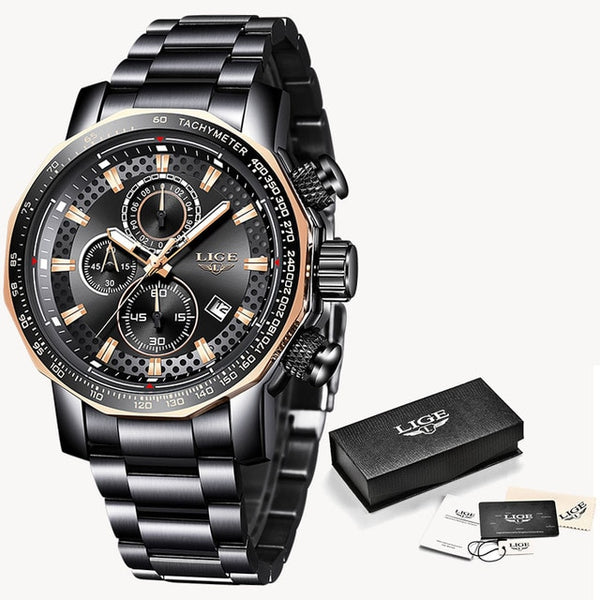 Relogio Masculino LIGE men watch