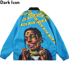 Oscuro icono rap style jacket
