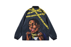 Oscuro icono rap style jacket